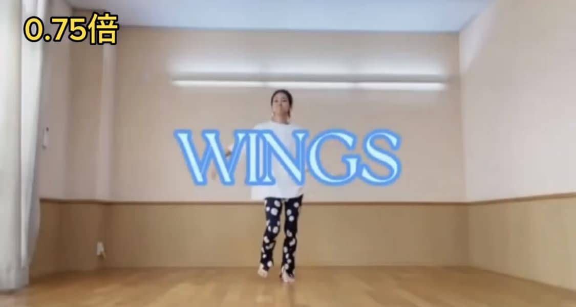 WINGSのJAZZダンスの初級振付動画あります 初級のダンス振付、教育現場の方、オトナダンスの方 イメージ1