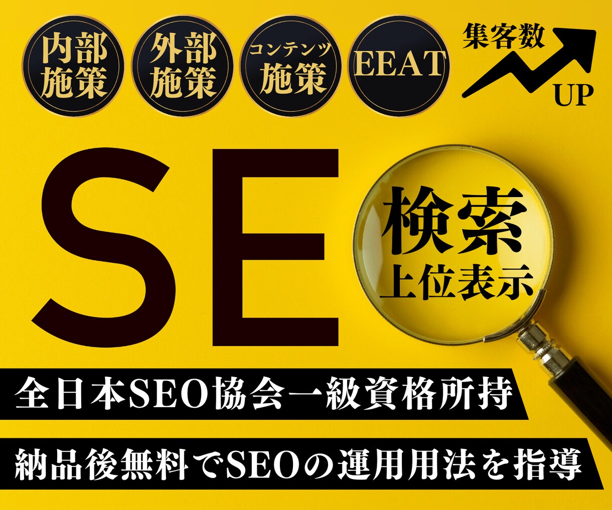 中小企業様のホームページのSEO対策を行います 中小企業Webサイト成功支援士が検索順位アップに貢献します！ イメージ1
