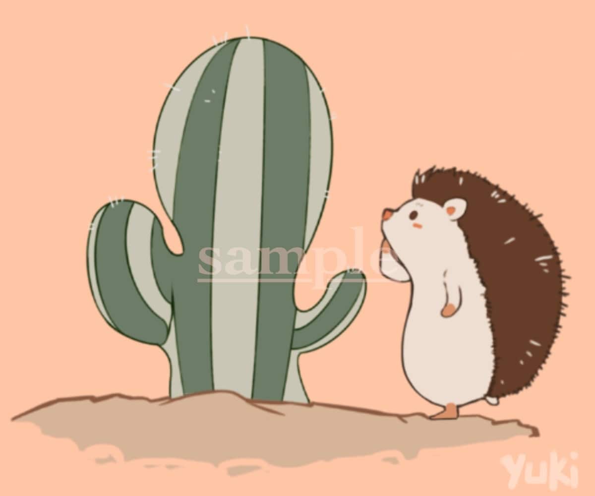 ゆるかわなチビキャラ動物イラスト描きます SNSやブログのアイコン、観賞用に！商用利用〇！ イメージ4