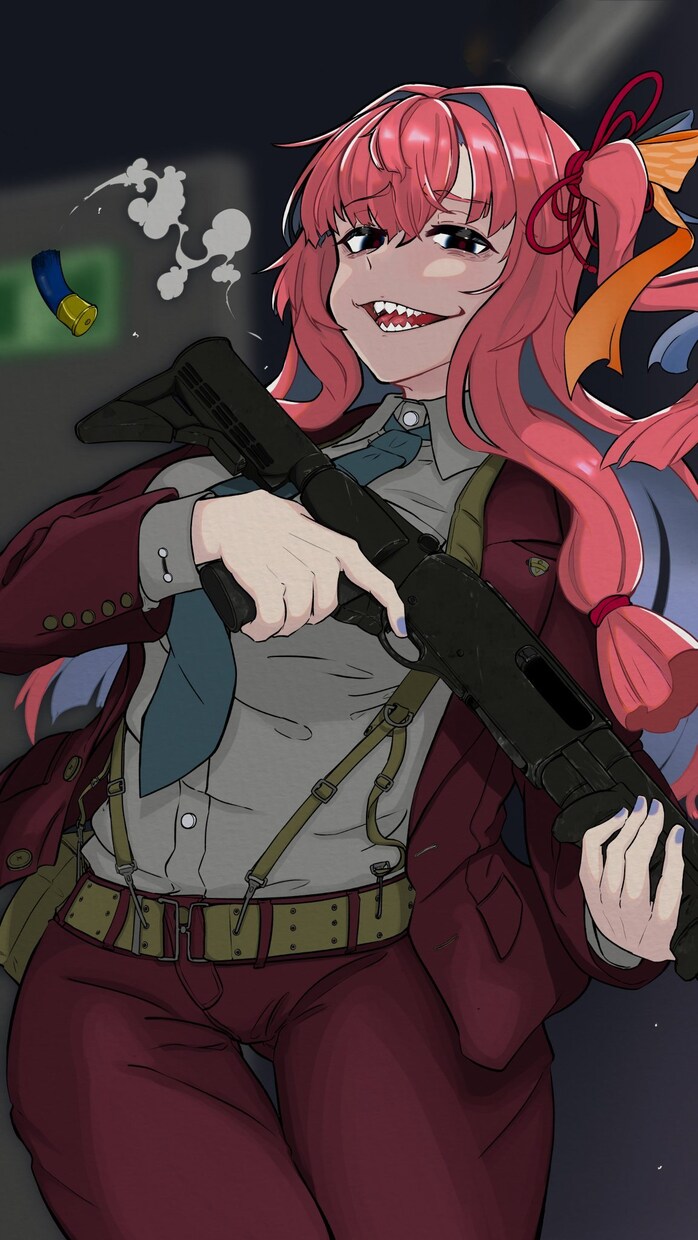 かっこかわいいキャラクターイラスト一枚絵制作します かっこいい悪顔・カワイイ笑顔の女の子を描きます イメージ6