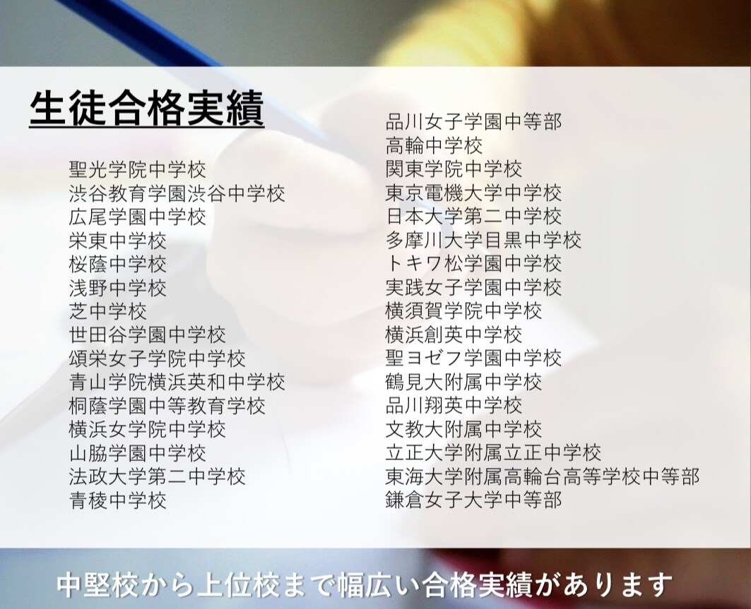 国語対策！【1対1 完全個別】で行います 【体験授業用】定期テスト対策・受験対策・その他学習指導！ イメージ6
