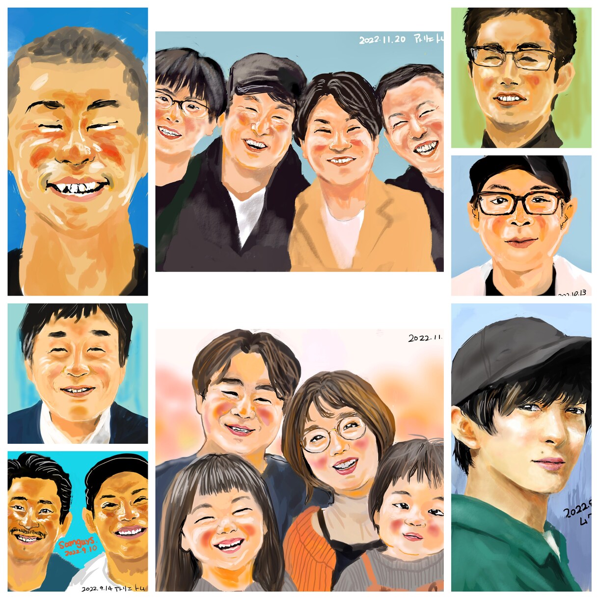 似顔絵の描き方教えます プロ似顔絵師がマンツーマンで絵の描き方を教えます！ イメージ1