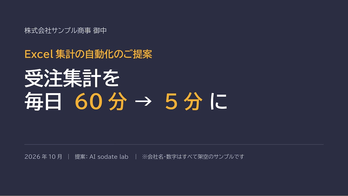 文字だらけのパワポ資料を伝わる形に整えます 表はグラフに、文章は要点と図に。PowerPoint対応 イメージ5