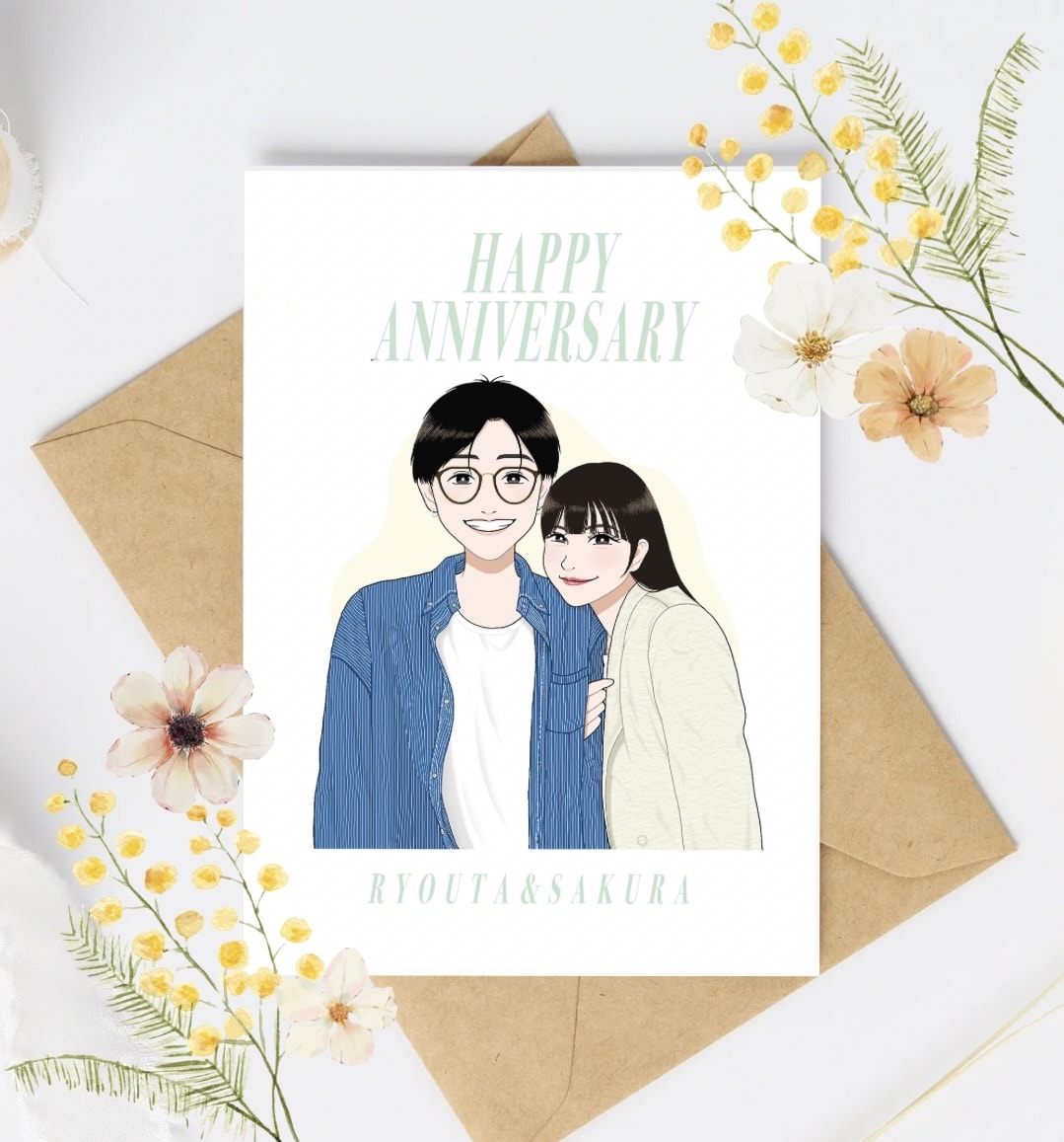 モニター価格！そっくりで可愛い似顔絵を描きます ｢似てる！｣と喜ばれる♡ 記念日や贈り物にぴったり！ イメージ1