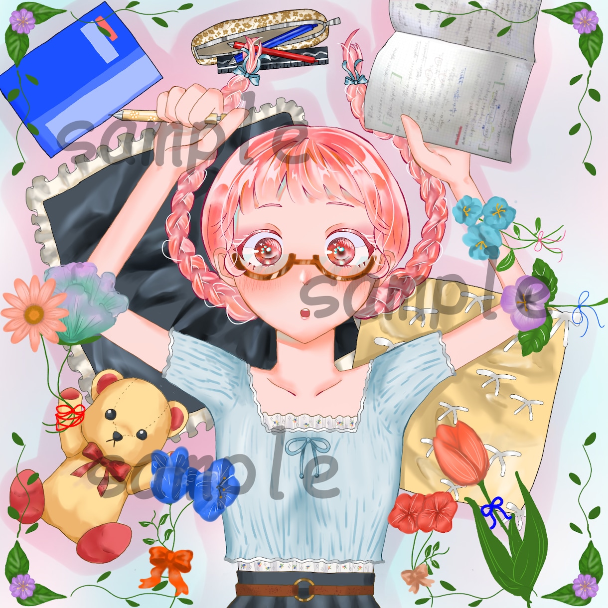 SNSのアイコン承ります SNS等に使うアイコンをあなたの希望に添った形で作成！ イメージ1