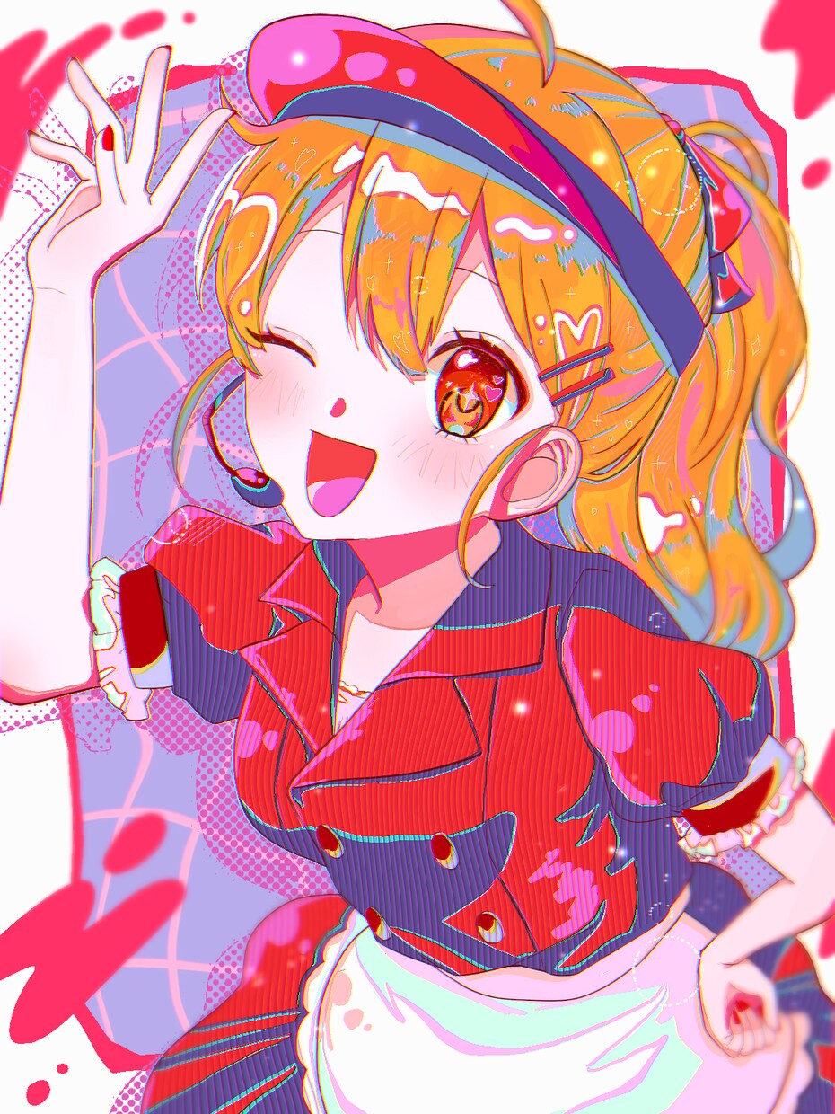 可愛いポップなイラスト描きます MVのサムネ、1枚絵、アイコンなど幅広くご依頼可能です！ イメージ5
