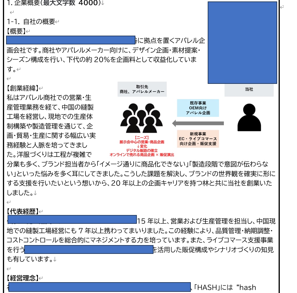 第19回対応 持続化補助金の事業計画書を作成します 様々な角度から、チームで支援します イメージ2