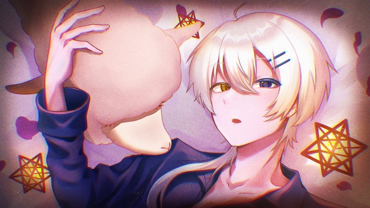 世界観が伝わるエモい一枚絵描きます Vtuber活動や動画サムネイルなど！ イメージ6