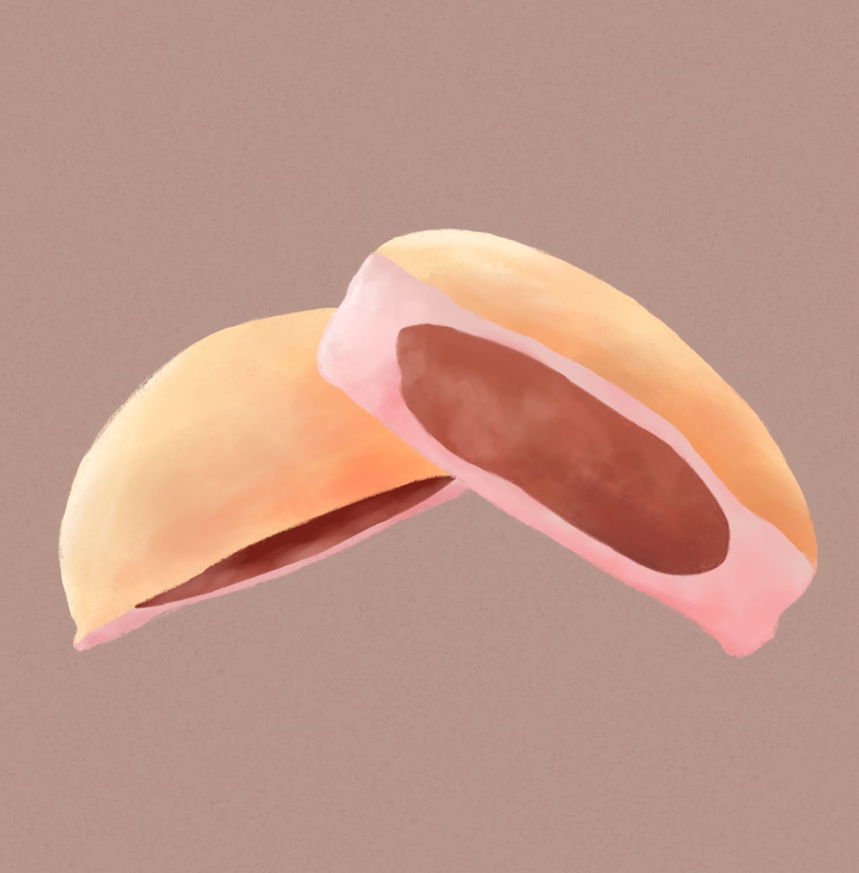ゆるかわ食べ物イラスト描きます ちょっぴりシュールなお顔。お顔なしもOKです！ イメージ4