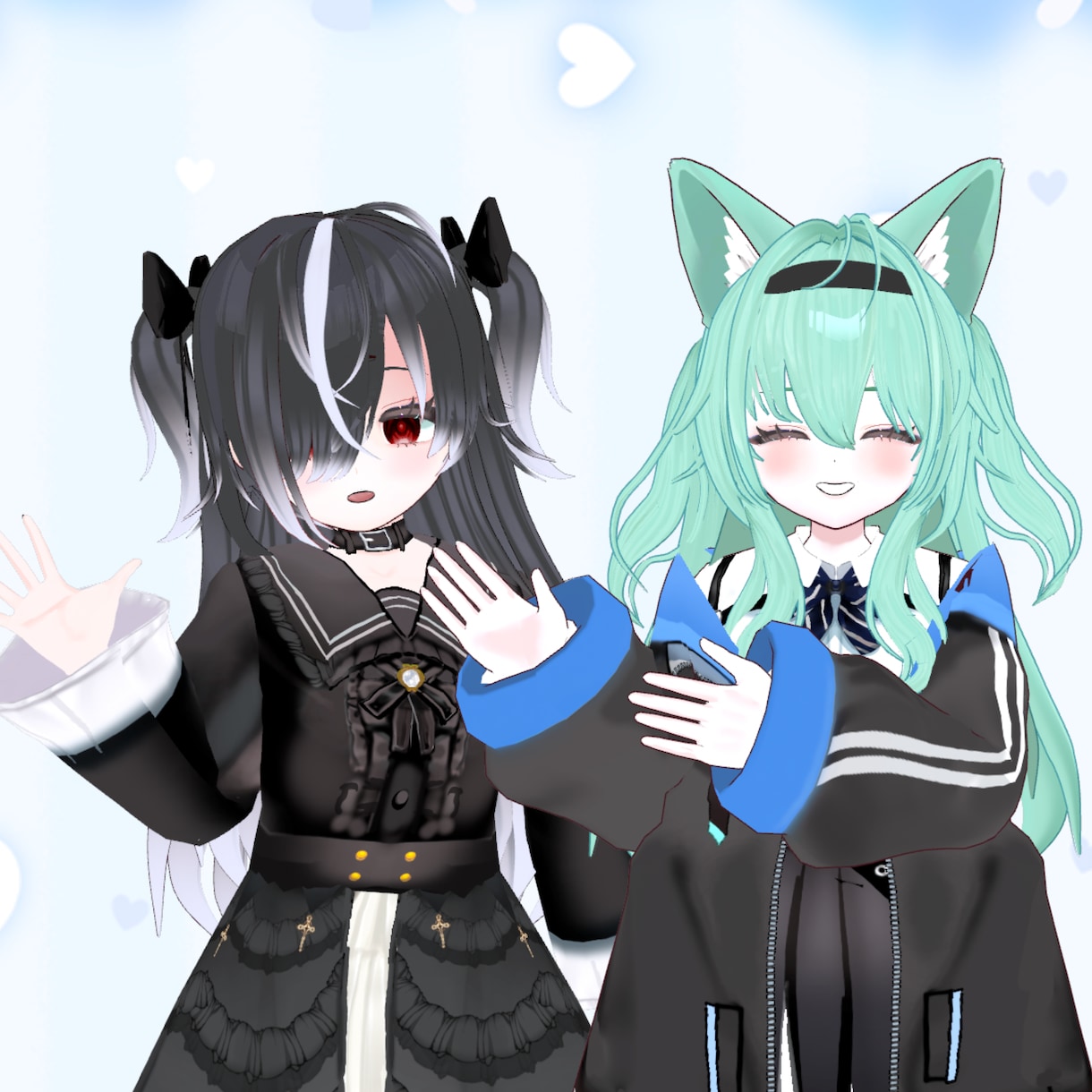 Vroidにて3Dモデル生成します Vrchat等アバターにも使用できます イメージ1