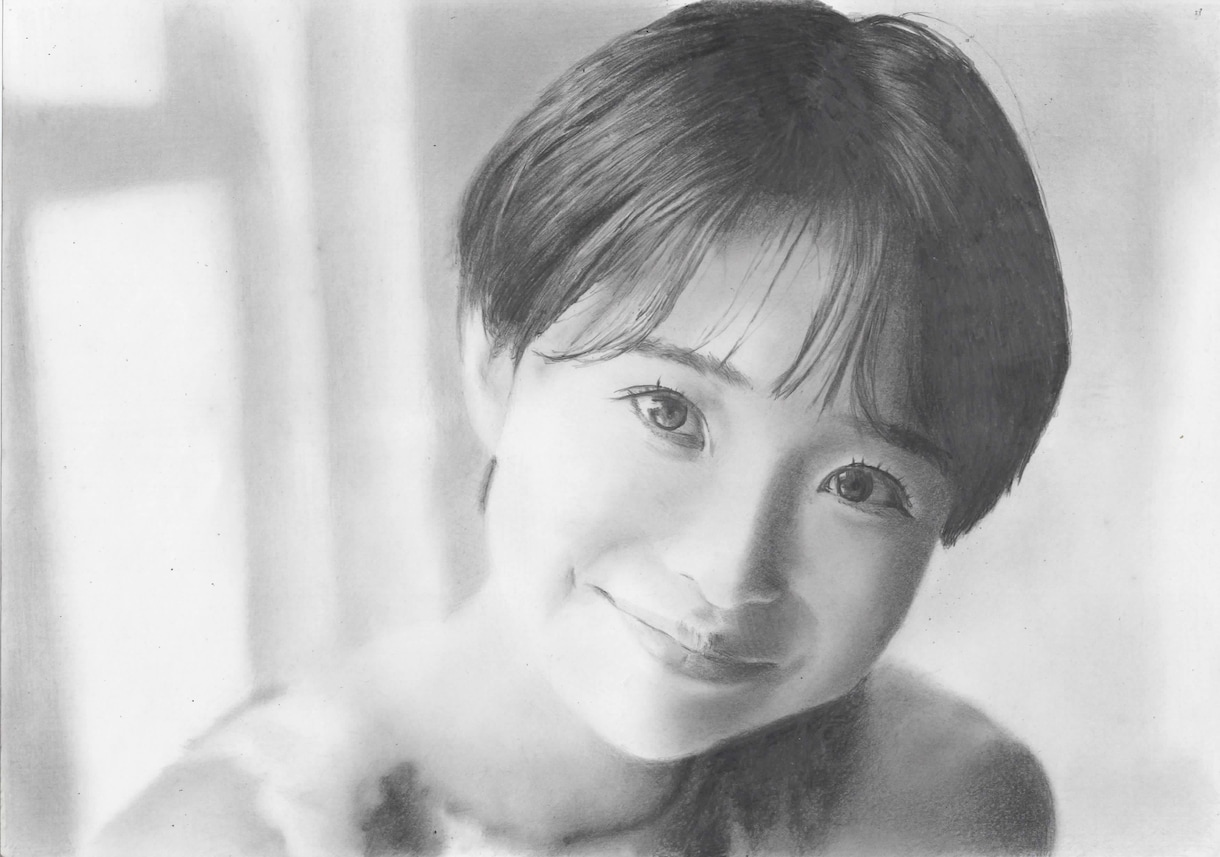 心のこめた 鉛筆画でリアル似顔絵を描きます ●●●　完全手描き!!　大切な人の贈り物に！　●●● イメージ1
