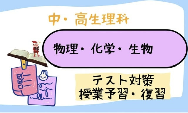講師経験あり♩薬剤師が中高理科を教えます 大切なのは本人にあった指導方法を探すこと！できるを増やします イメージ1