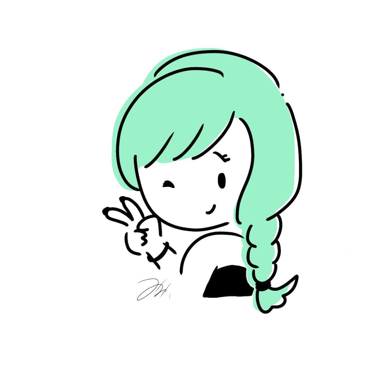 商用OK！ゆるいおしゃれアイコン、イラスト描きます 商用利用可能！イラスト、挿絵、アイコン、グッズ用途ご自由に♪ イメージ6