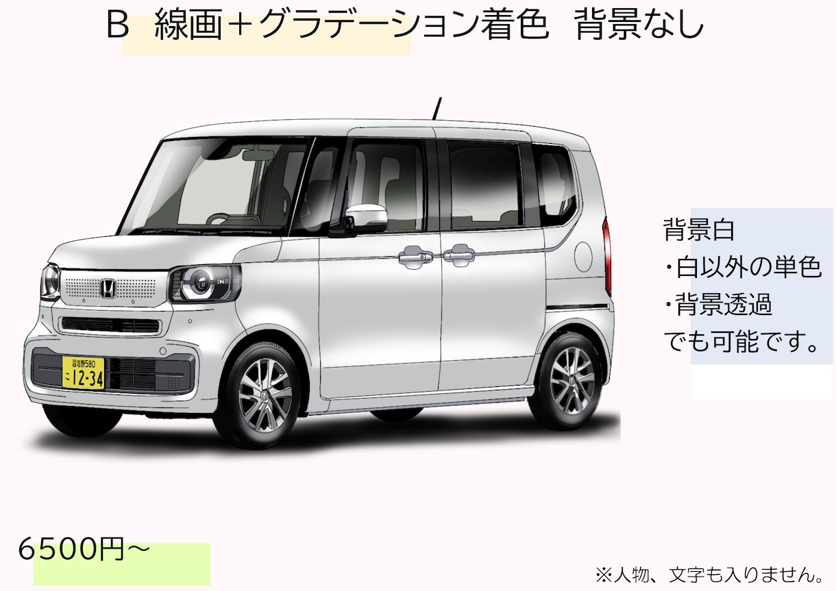 愛車をリアルなイラストで 記念に。贈り物になります ハマダユキオが貴方の大切な愛車、思い出、妄想を描いてます。 イメージ3