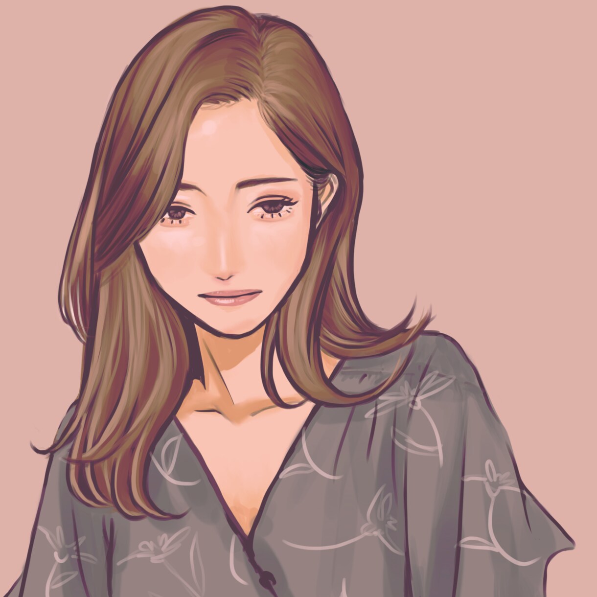 厚塗りイラストの似顔絵作成します アイコンやプレゼント、結婚式に イメージ1