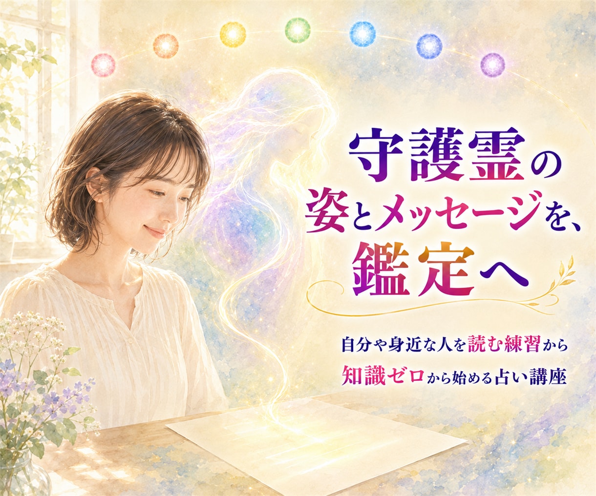 守護霊を見る方法｜7日で霊視の方法を修得します 守護霊・ご先祖様の姿を脳科学的に見れる初心者向け講座 イメージ10