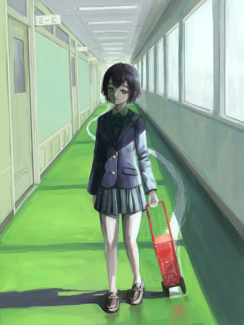 MV用イラスト、小説の表紙・挿絵などを描きます 厚塗りの一枚絵、雰囲気や物語性のあるイラストを描きます イメージ3