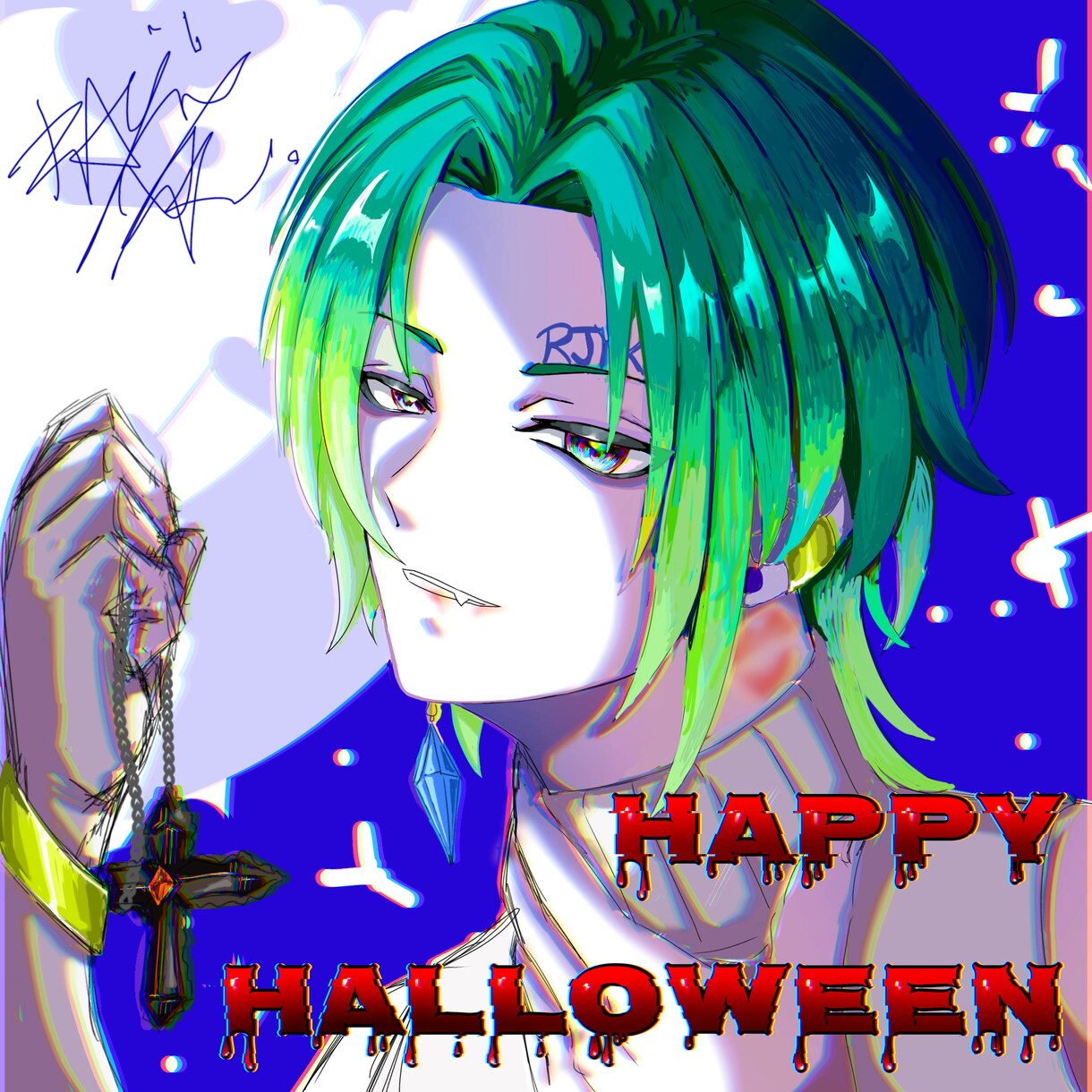イラスト(立ち絵)描きます／ロゴネーム作ります アイコン・サムネ・SDミニキャラ・全身・夢絵・ロゴネーム イメージ4