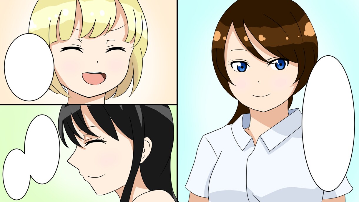 YouTube用のオリジナル漫画制作を行います 漫画広告やオリジナルストーリー漫画など幅広く受け付けます！！ イメージ1