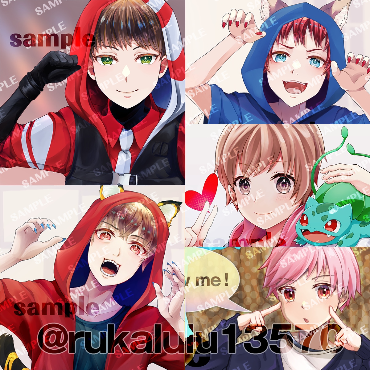 SNSアイコンを描きます SNS、配信活動、などなど、気軽にご相談ください！ イメージ3