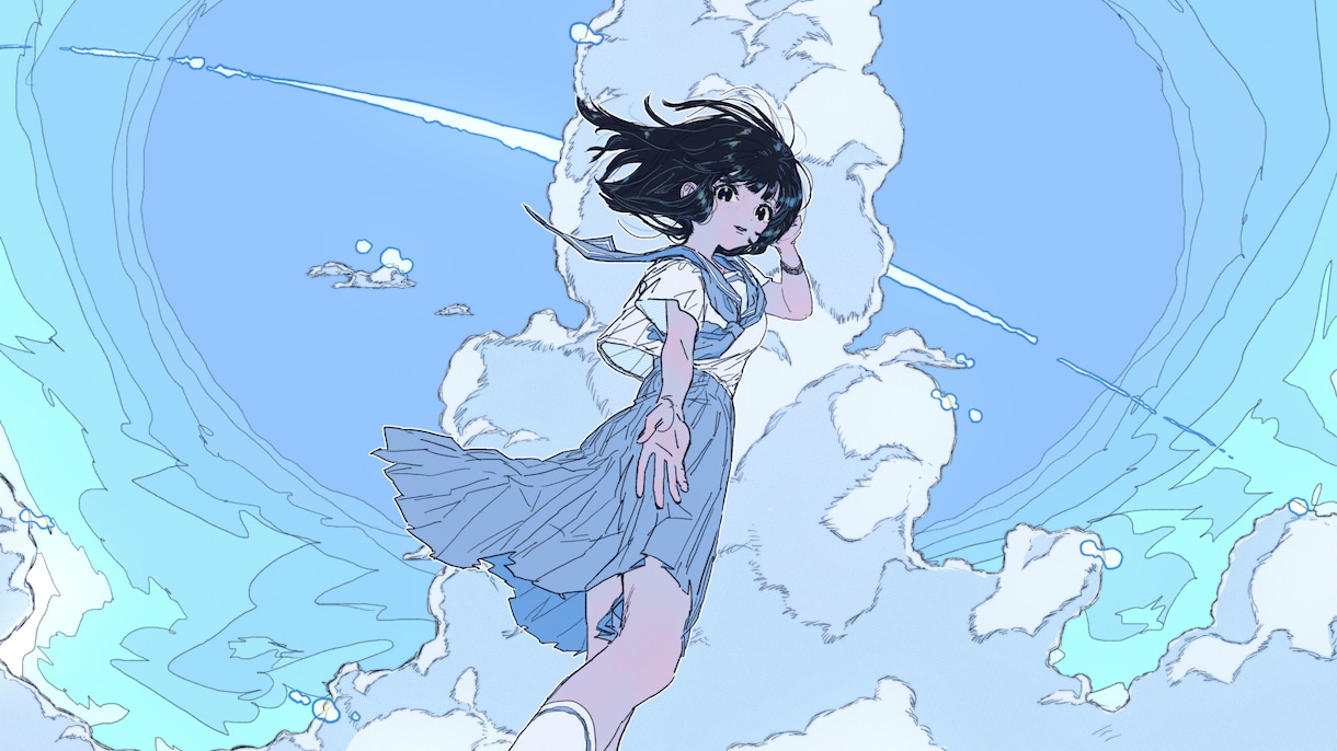 きらめく可愛いイラストを描きます ジャケット、MV用イラスト、その他グッズなど！ イメージ3