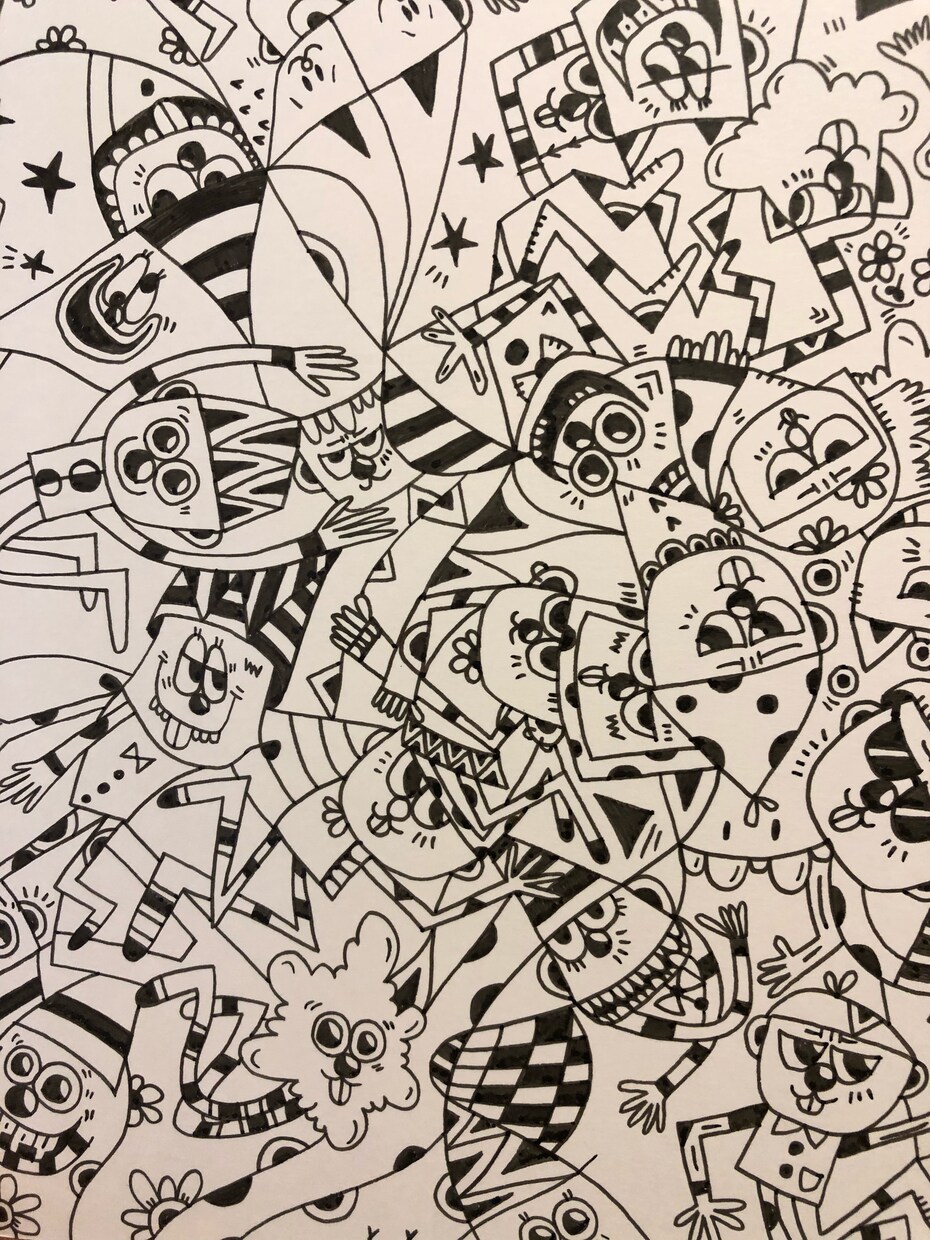 イラストの書き方教えます かわいいイラスト描いてみませんか？ぜひみてみてねーーーーー イメージ1