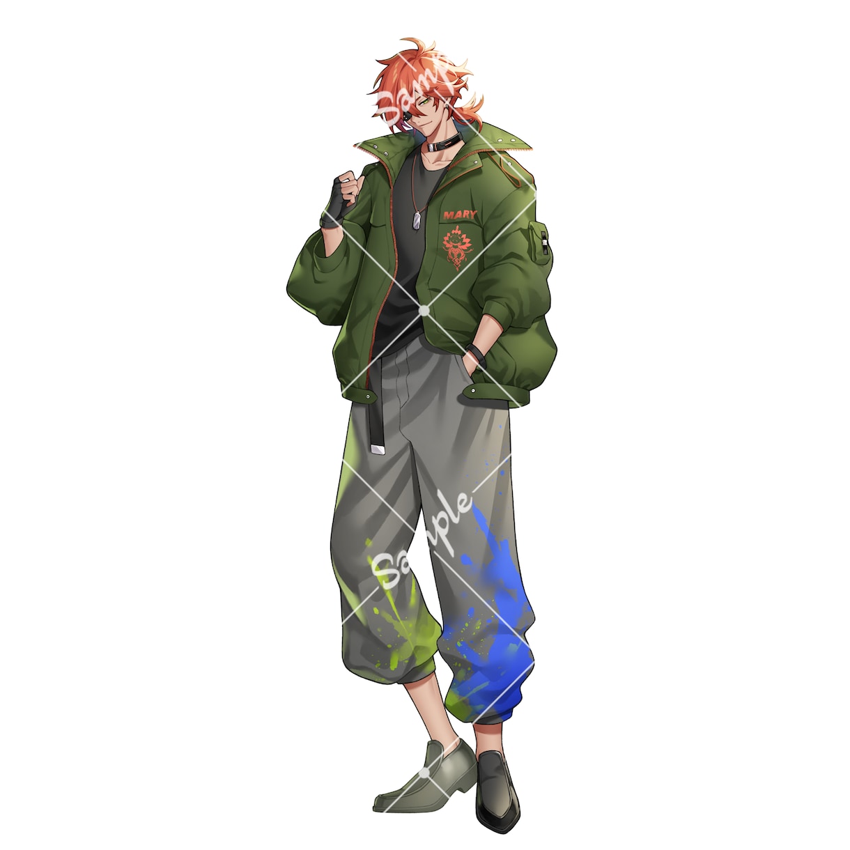 人物イラストお描きします 背景有イラスト他、立ち絵やキャラデザなどが必要な方へ イメージ8