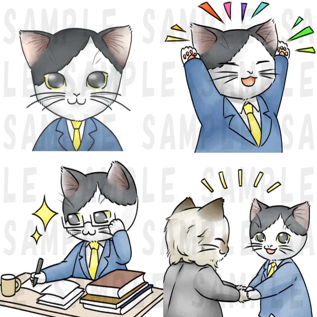 ペットもOK!商用可の可愛い動物アイコンを描きます 修正は無制限！ヒアリングであなたの欲しいアイコンを作ります イメージ8