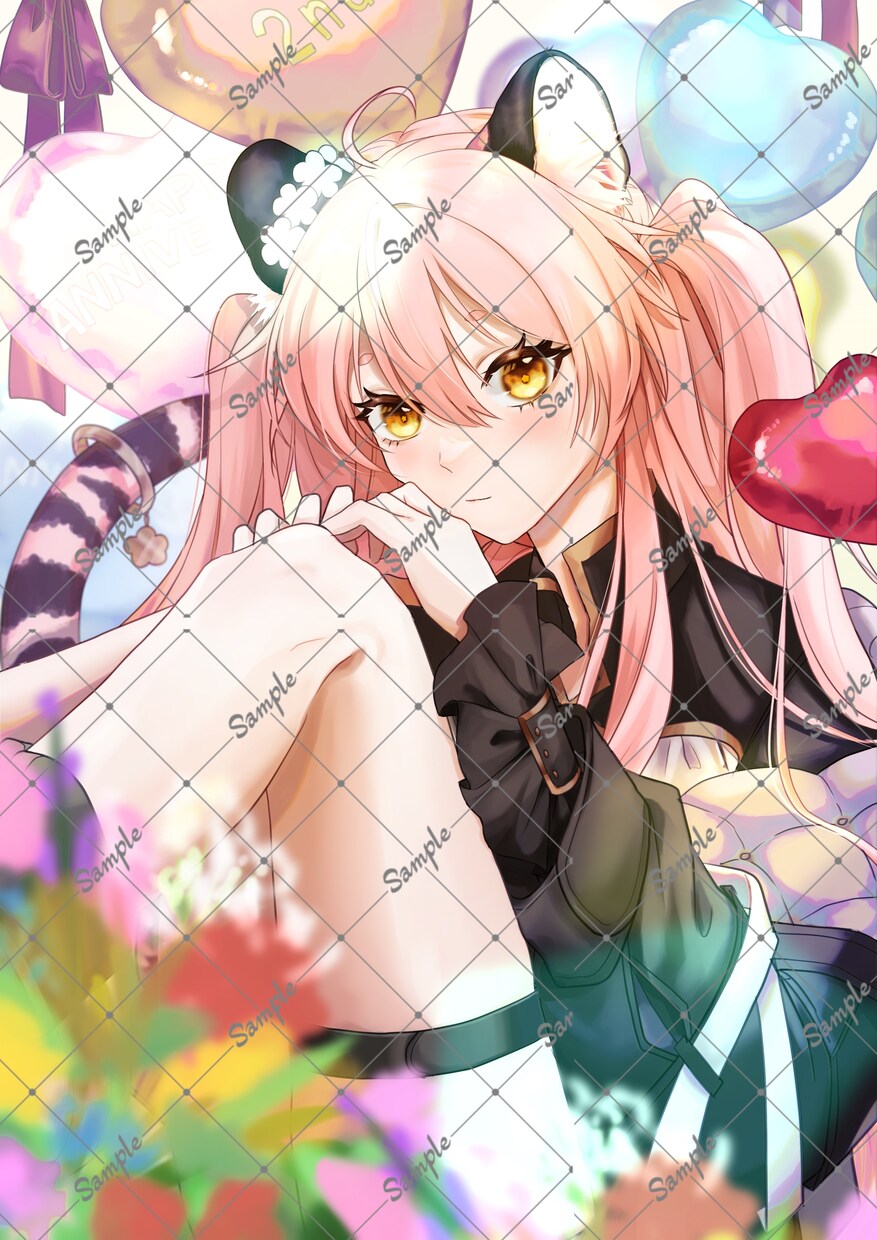 華やかでキラキラのイラスト制作全般承ります イラスト　一枚絵、アイコン、立ち絵 イメージ1