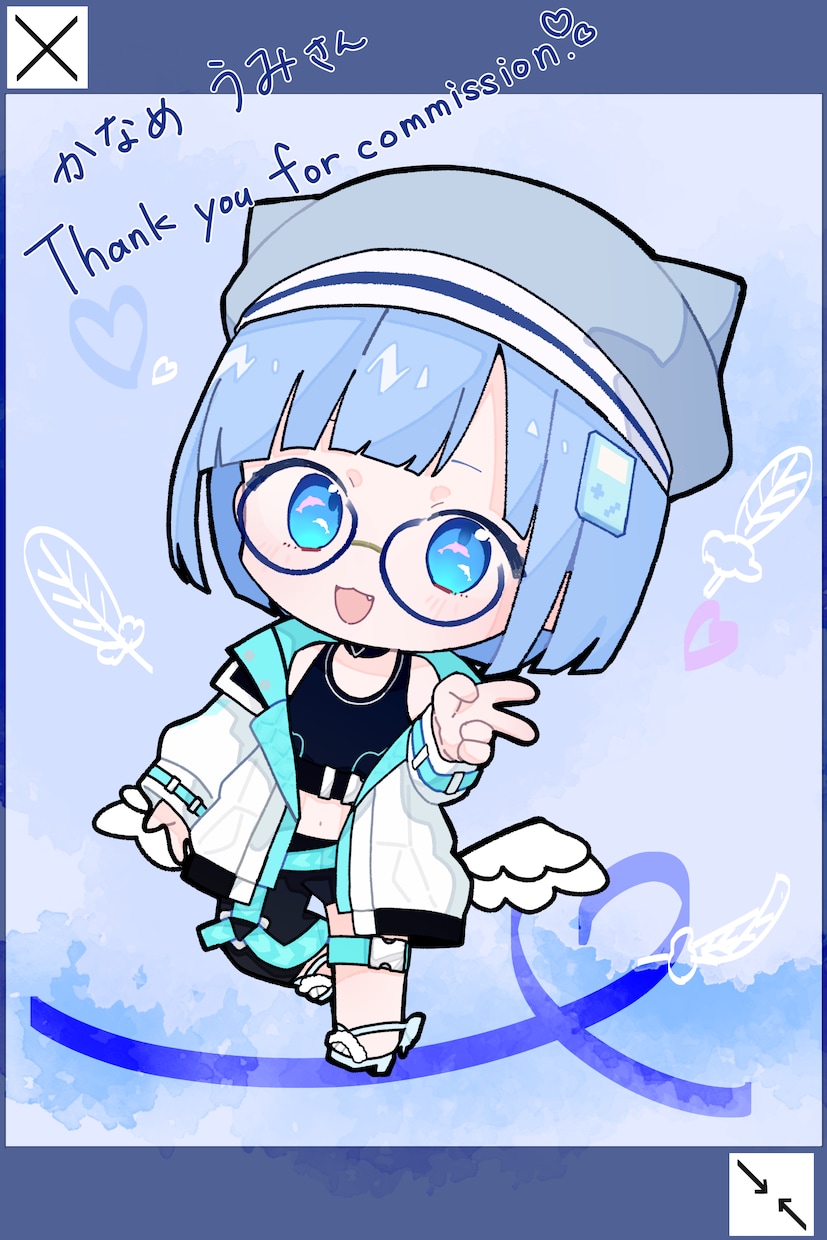 可愛いらしいキャラのアニメ調イラストを描きます アニメ調イラストの早期納品のできるサービス イメージ3
