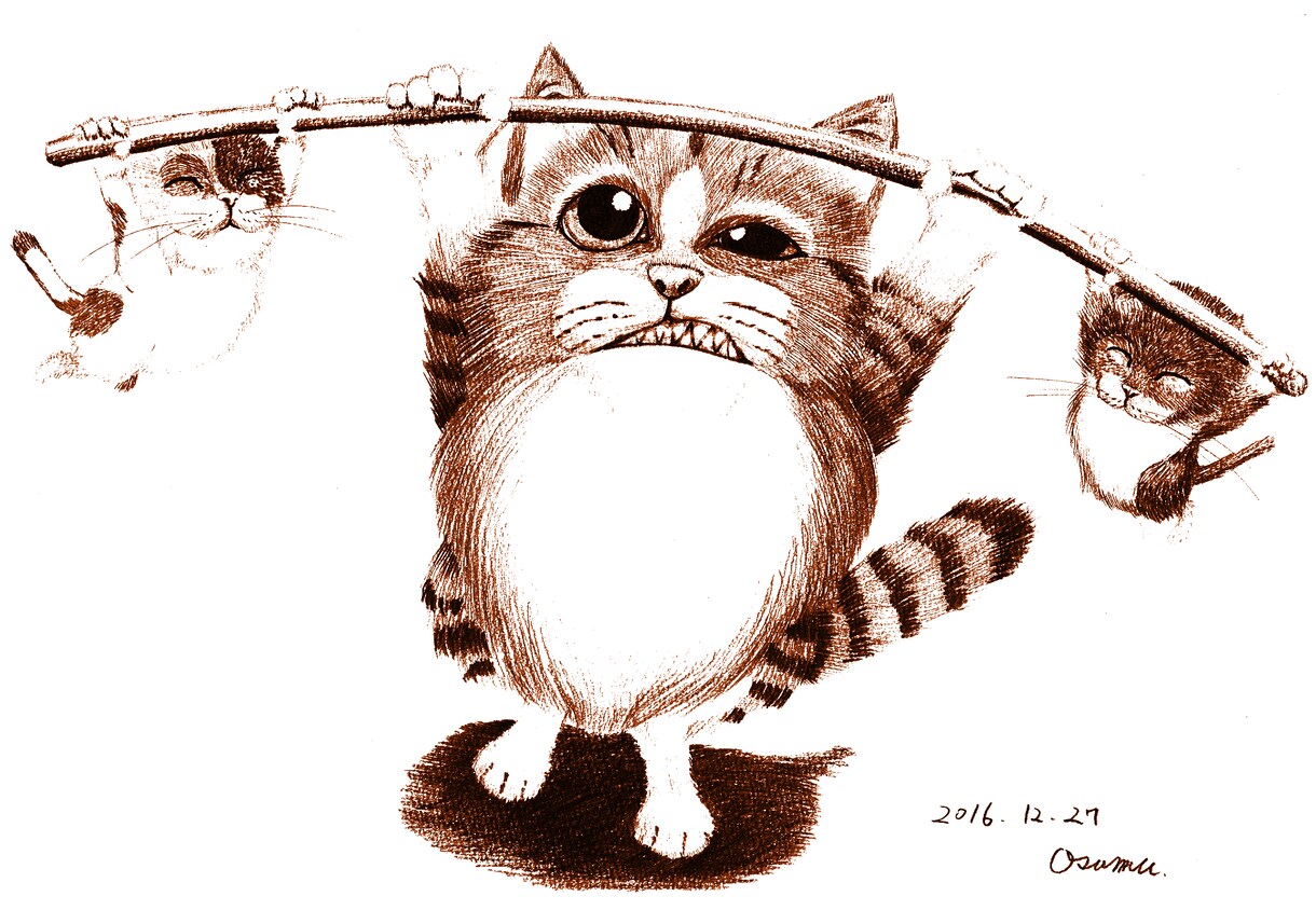 可愛い動物の似顔絵を描きます ついつい話しかけたくなる、そんなパートナーを提供いたします。 イメージ3