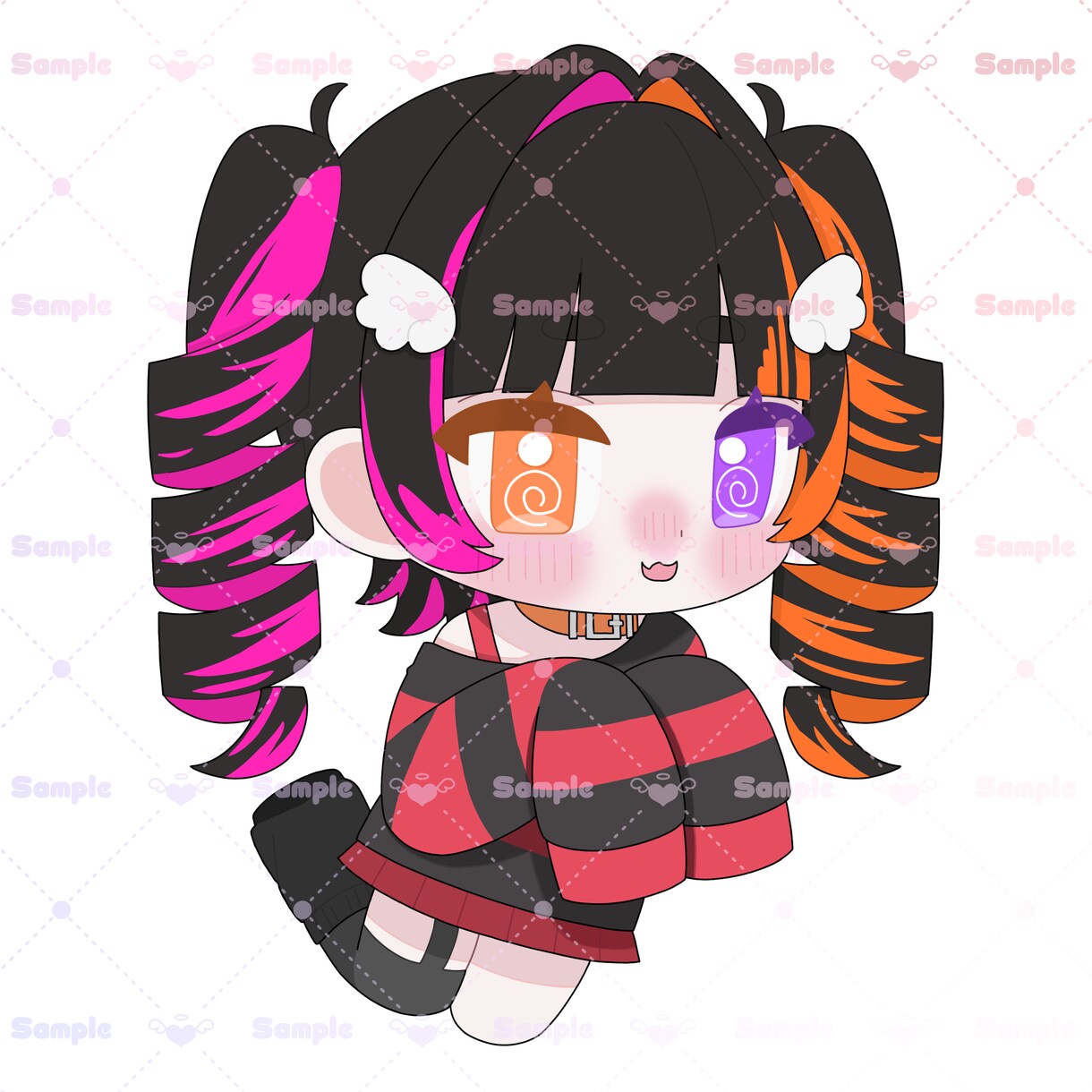 ポップで超可愛いミニキャラ,SDイラスト描きます SNSアイコンなど！商業利用可◎ まずはご相談ください！ イメージ3