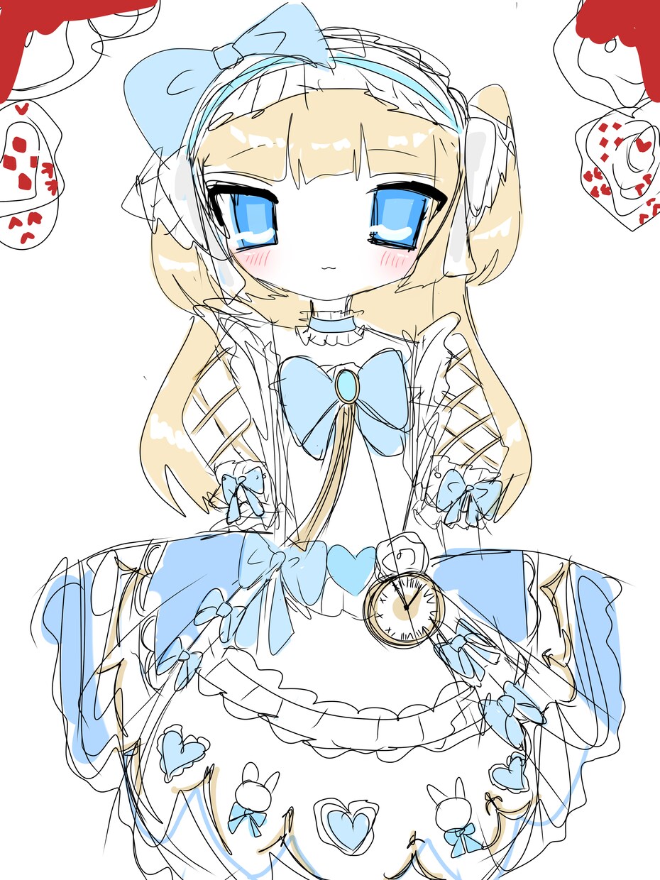 萌えかわいいイラスト描きます かわいい萌え系の絵を描きます。 イメージ1