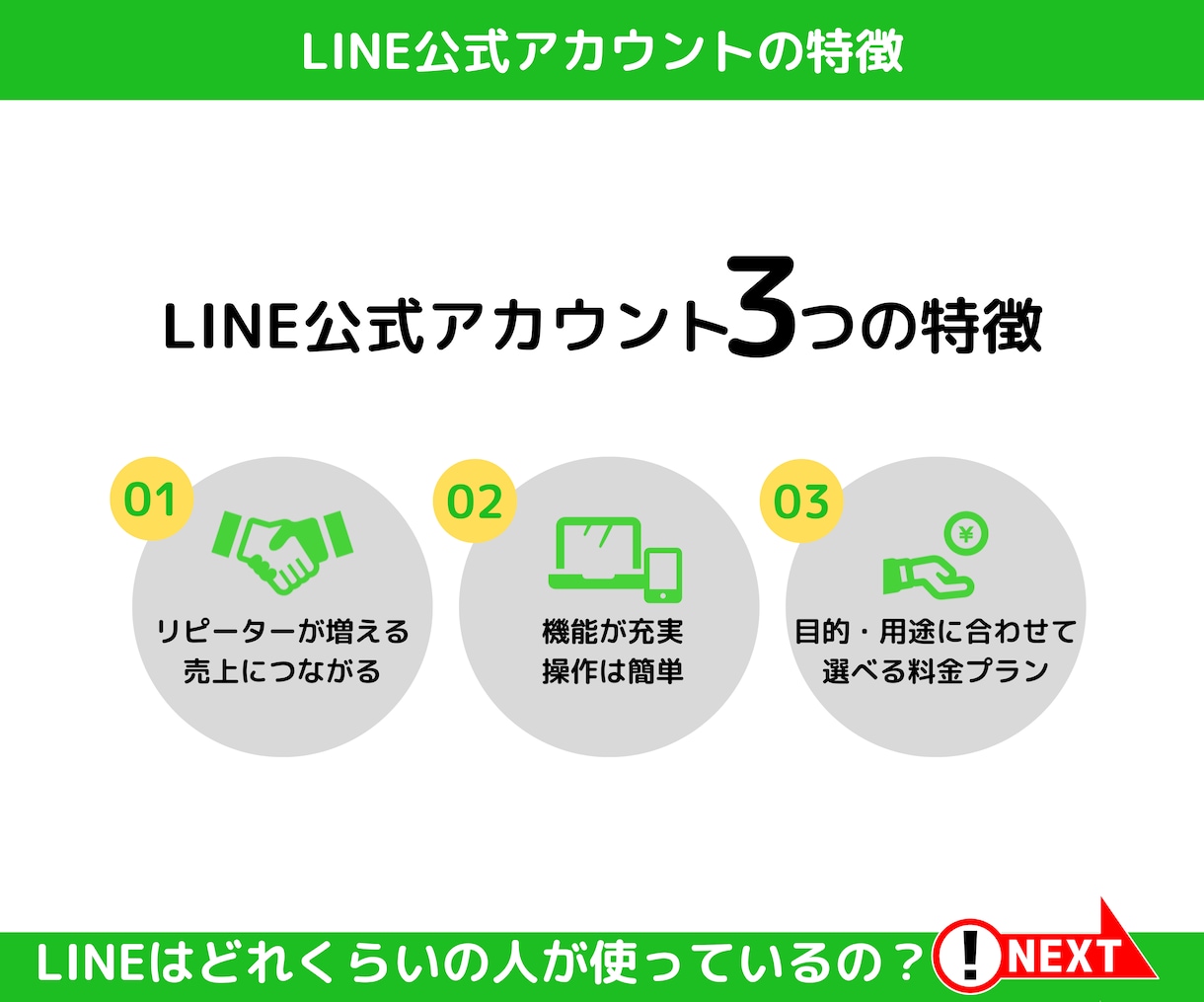 LINE公式アカウントを認定資格者が構築します 個人から店舗まで、効果的な方法をご提案・ビデオチャット可能 イメージ4