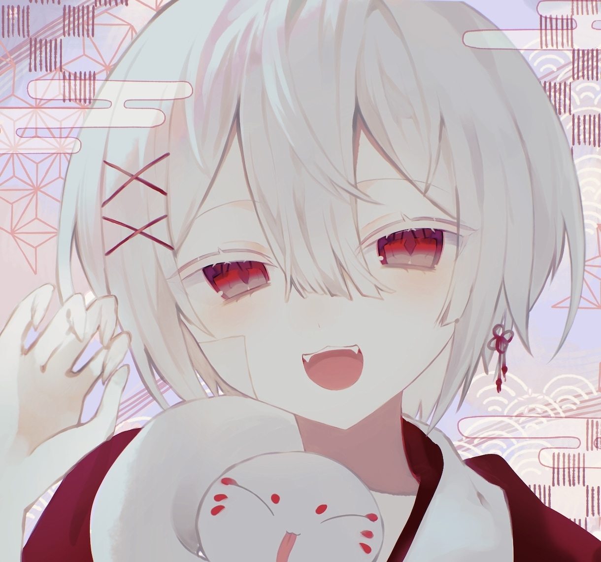 厚塗り風のかわいいイラストお描きします 1枚絵、歌ってみた用イラスト、立ち絵など幅広く承ります！ イメージ2