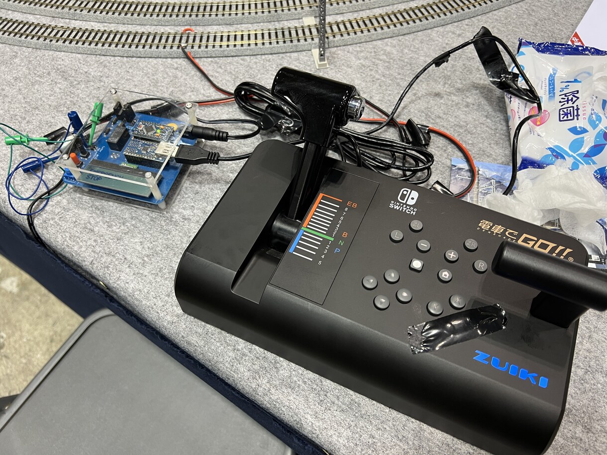 電車でGOで鉄道模型を運転できる回路を作ります 電車でGOのコントローラは無改造で鉄道模型の運転を楽しめます イメージ2