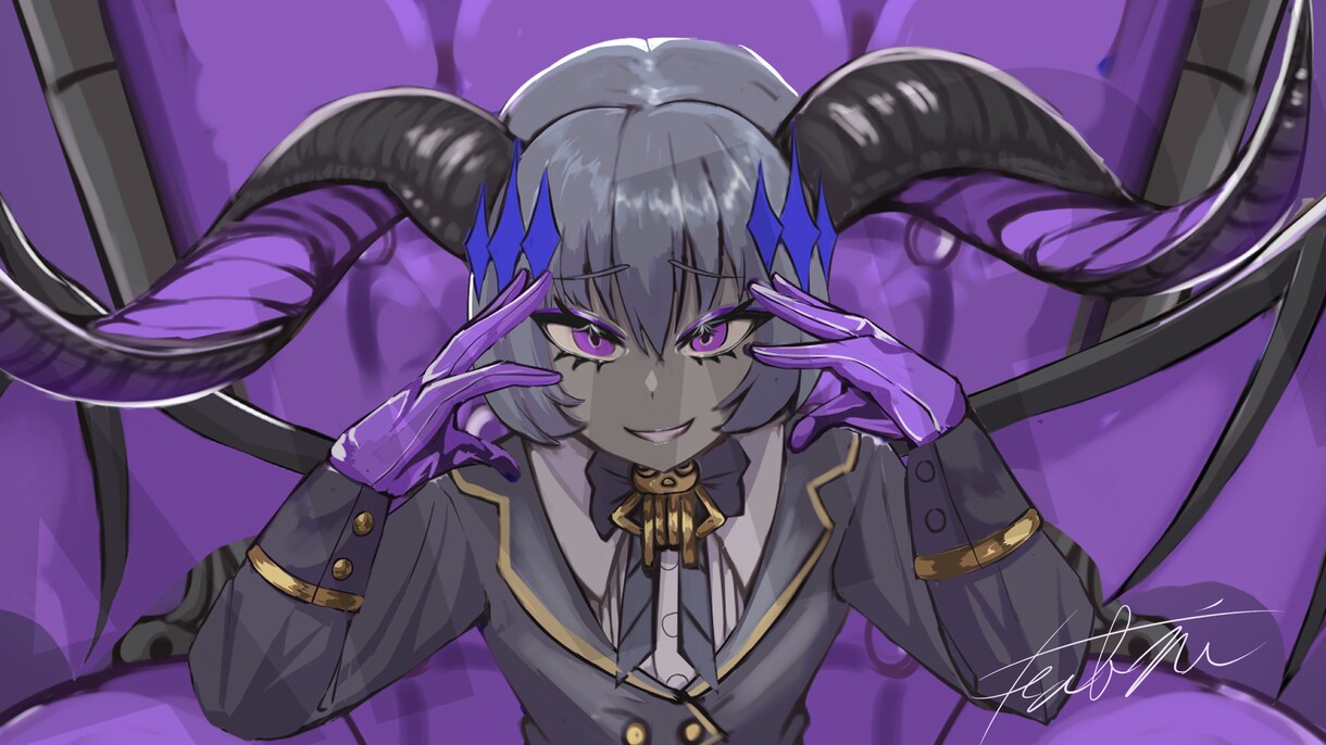 歌ってみたなどのかっこいいイラスト描きます 曲のイメージに合わせて提案します！ イメージ2