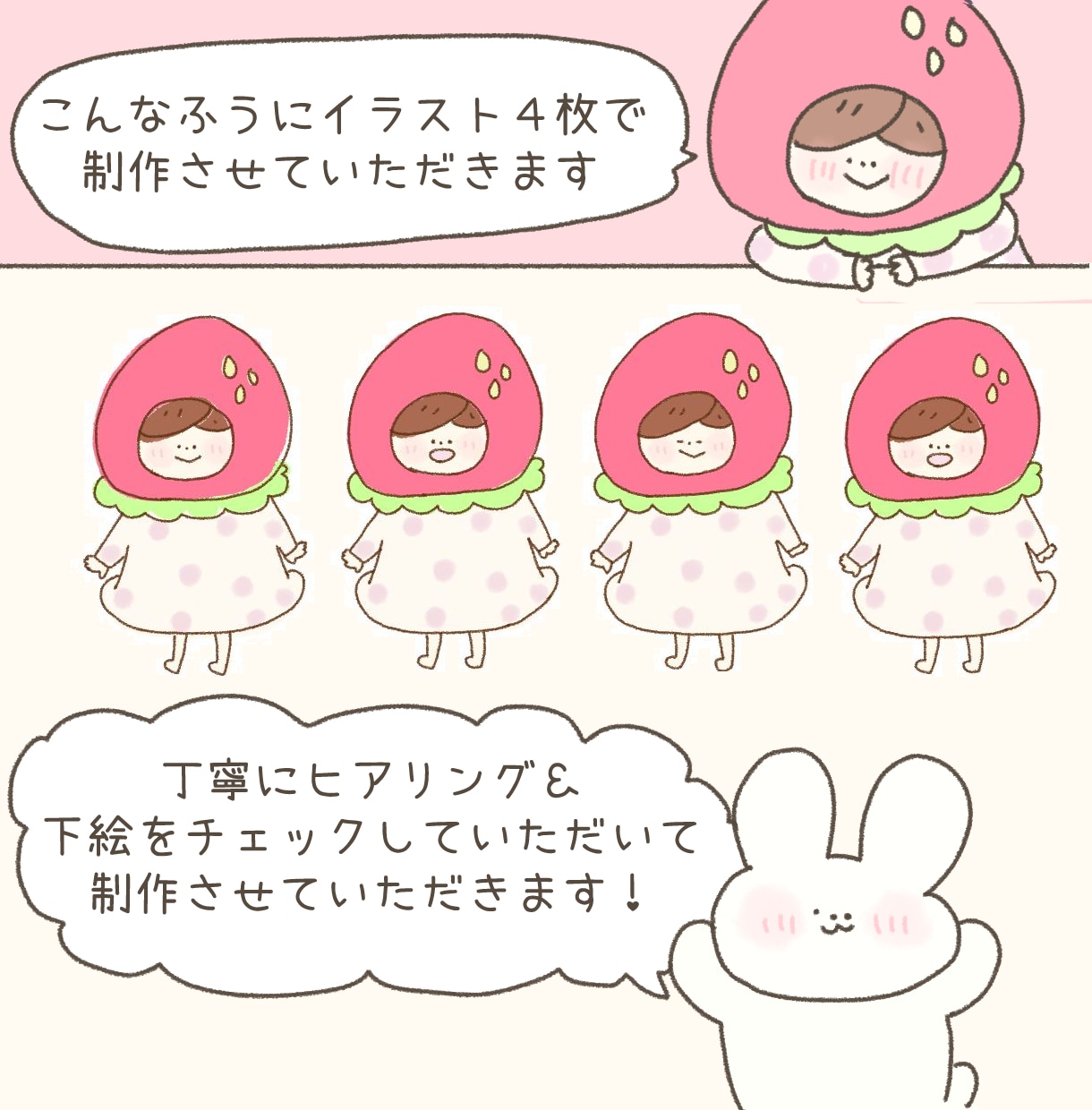 動画で使える♡かわいいミニアニメーションつくります 女性向け◎かわいい・ほんわかなミニアニメーションをつくります イメージ6