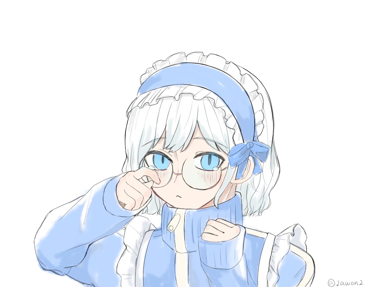 シンプル一枚絵！魂こめて描きます アニメ風からポップ、レトロ、ドットまで！何でも描きます！ イメージ5