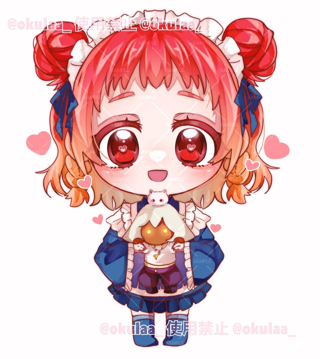 商用利用可！キャラデザお任せ!?イラスト描きます 資料無しでも大歓迎！細かくご相談して貴方だけのイラストを イメージ10