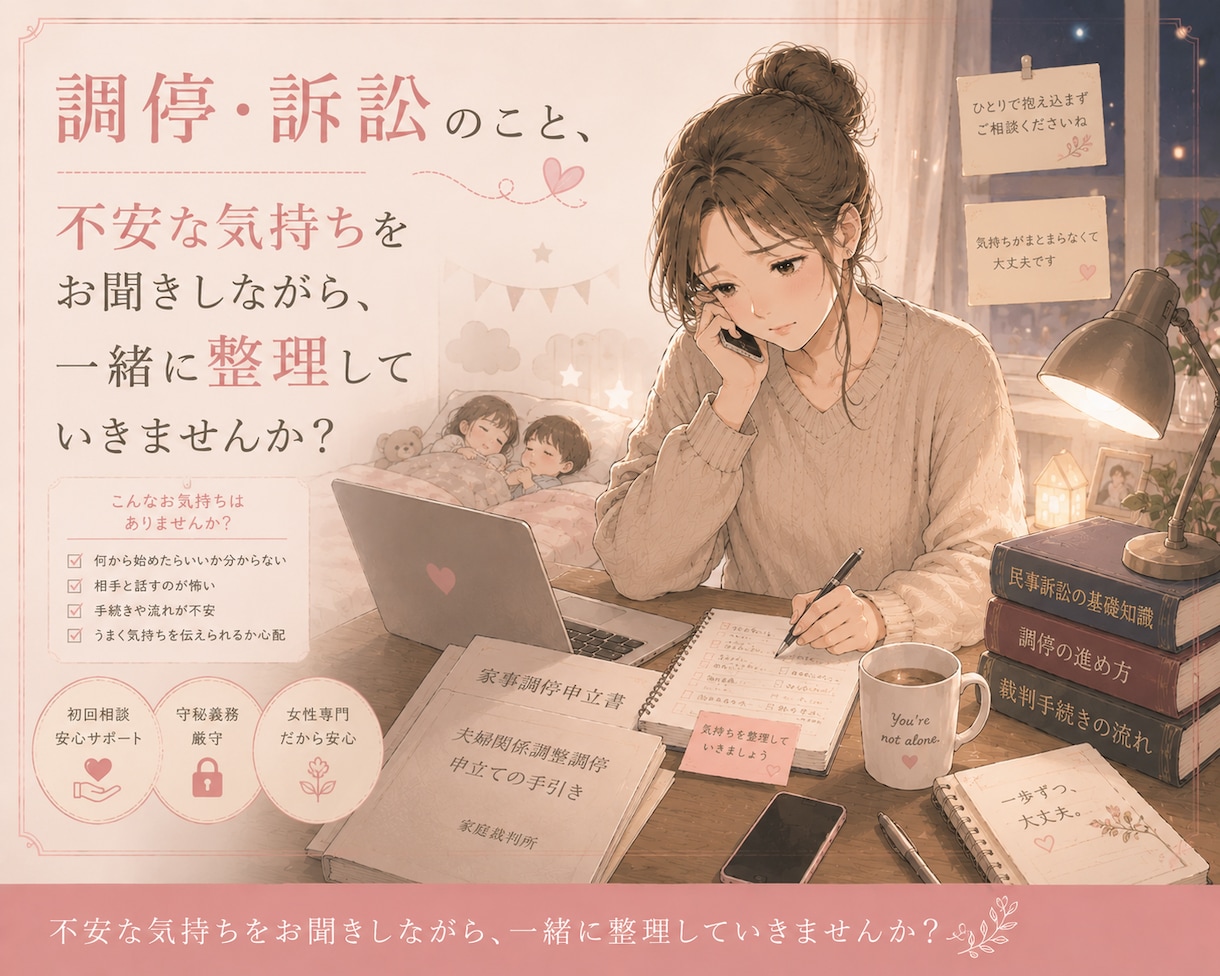 モラハラ・離婚相談｜経験談お話しします 離婚したいけど、子どもやお金のことが不安な方へ イメージ6
