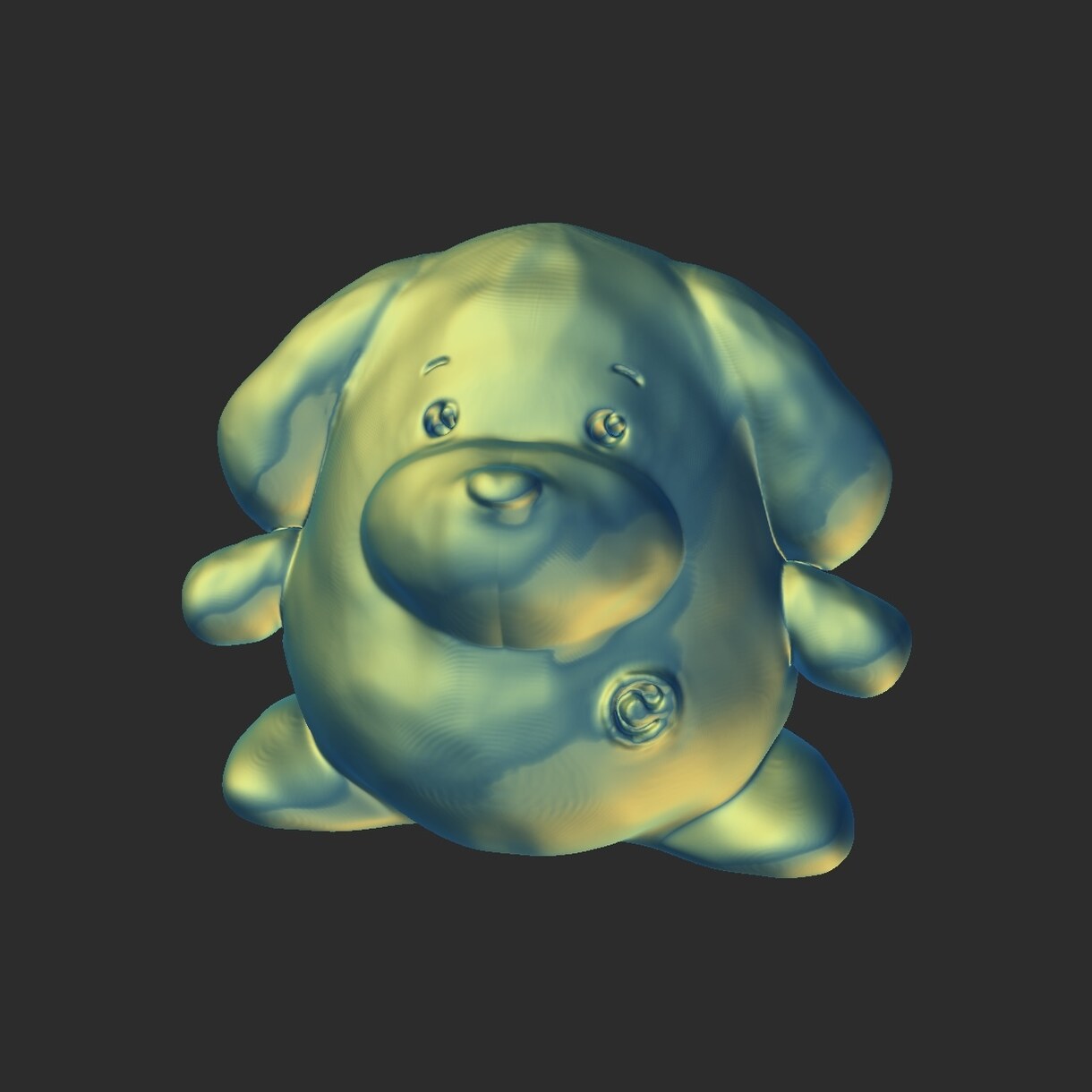 3Dモデリング画像を作ります お気に入りのぬいぐるみやキャラクターを3D画像化します！ イメージ1