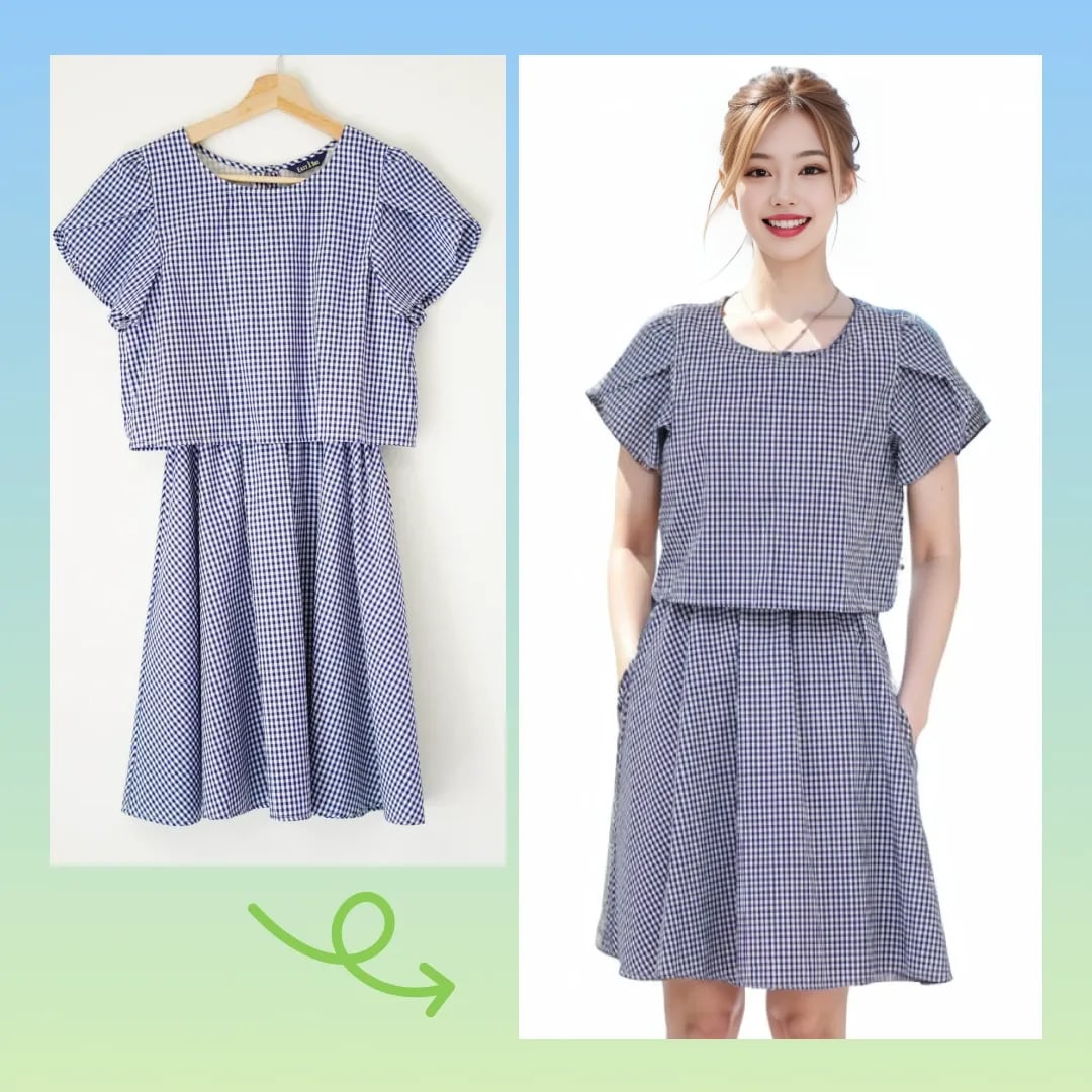 商品の写真撮影＆AIモデル着用画像を作ります 本物の服×AIモデル＝低コスパで売れる写真をご提供します！ イメージ2