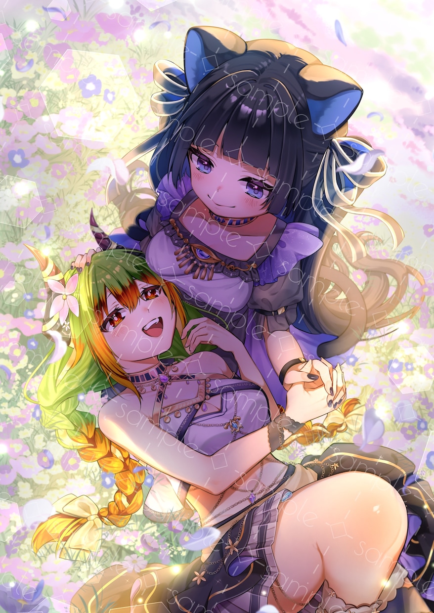 可愛いイラスト制作いたします ★アイコン、ヘッダーなど★気軽にご相談下さい★ イメージ5