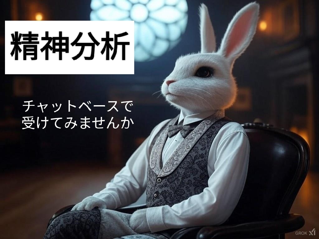 チャット利用して、珍しい精神分析でセラピーをします 当方心理系の資格ありですが、30年間精神分析を学びました。 イメージ2