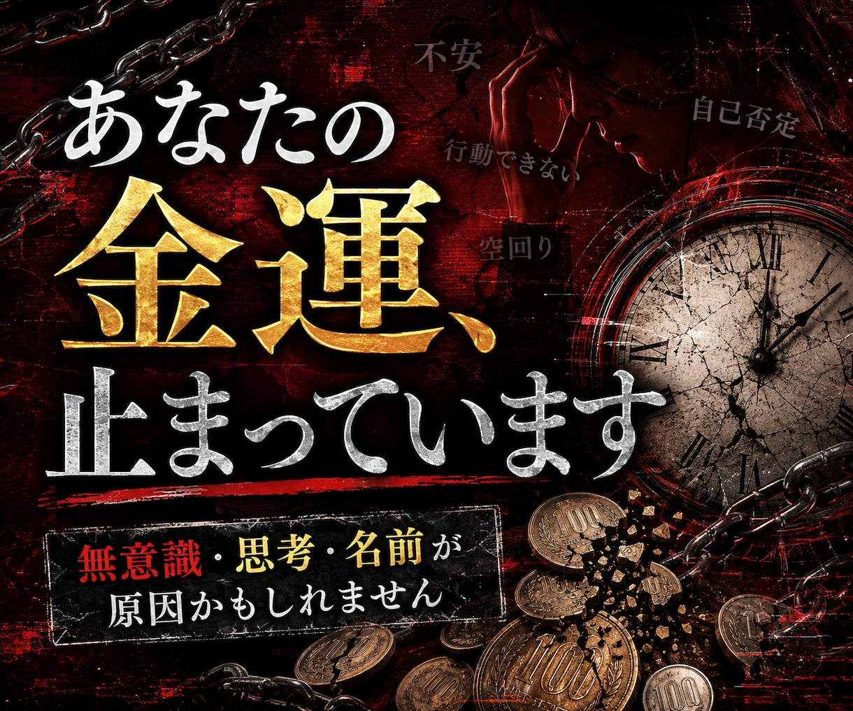 霊感タロット×心理で収入改善します 本気で人生を変えたい方へ、お金が増えない原因を分析します イメージ2