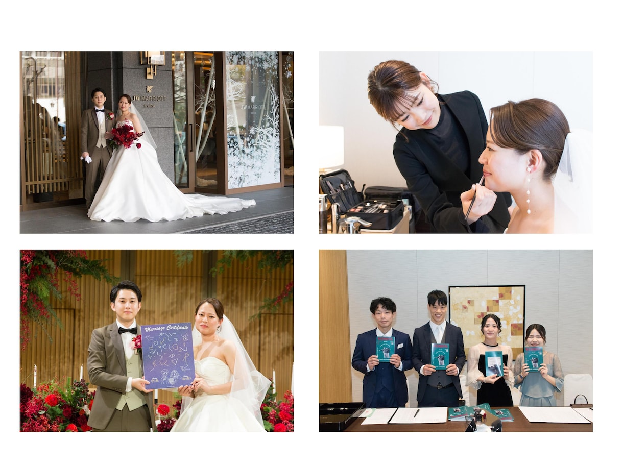 外注持ち込みカメラマン。結婚式、前撮りの撮影します 撮って出しエンドロール、記録ビデオ、写真撮影、前撮り、お任せ イメージ2