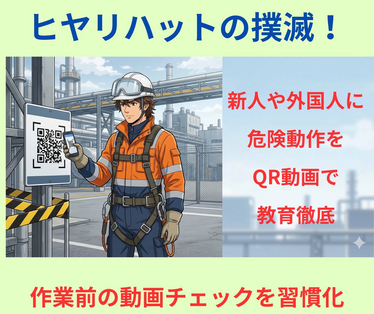 外国人教育の動画QRマニュアル作成します 言葉の壁をゼロに！母国語動画QRで同じ質問・誤作業を完全防止 イメージ8
