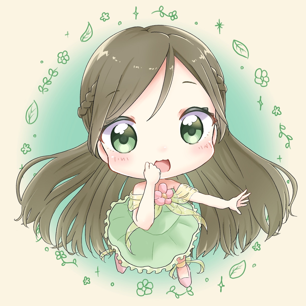 アイコンに♪ きゅるきゅるなイラストをお描きします 推し活にも◎ あなただけの可愛いアイコンをお届けします！ イメージ3