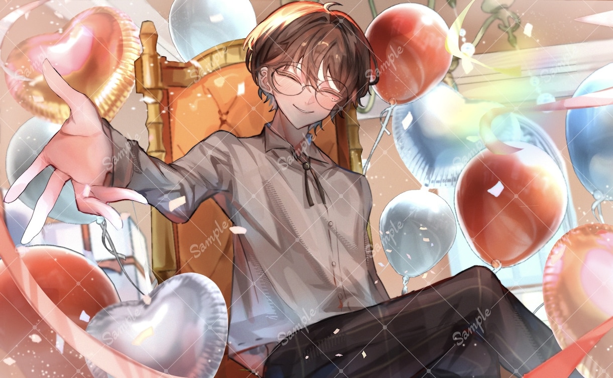 可愛い絵柄のイラストを描きます サムネや1枚絵など幅広いイラスト制作に対応します！ イメージ7